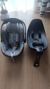Fotelik samochodowy, Nosidełko Cybex Aton 5 + Baza ISOFIX 