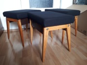 stołek krzesło Ewa retro prl po restauracji