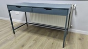 Biurko IKEA Alex, 132x58x76cm, szaro-turkusowe