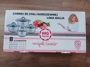 Komplet garnków linia Idalia Magda Gessler 