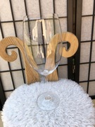 Szklany wazon 28 H, szkło, kielich, na nóżce