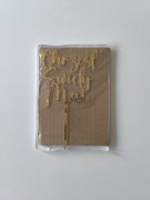 Chrzest święty Mai - topper na tort, złoty, plexi, nowy