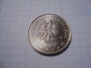 Polska moneta 10'000 zł złotych 1991 Uchwalenie Konstytucji 3 Maja 