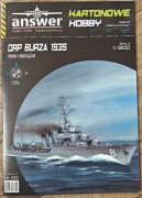 Niszczyciel ORP BURZA 1:200 "offset"