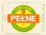 etykieta piwna - browar Okocim