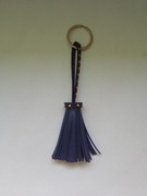 Brelok frędzle 13 cm granatowy 
