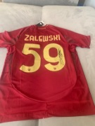 Koszulka Romy Nikoli Zalewskiego z autografem