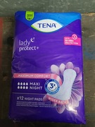 TENA Lady Protect+ Maxi Night 12 sztuk