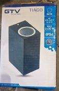 TIAGO Oprawa elewacyjna dwukierunkowa GU10, 2x35W (LD-TIAGOGU10D-20KW)