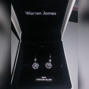Kolczyki Warren James