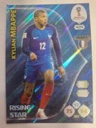 Kylian Mbappe karta adrenalyn XL world cup 2018 rising star