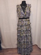Giambattista Valli x H&M long floral dress size XL summer designer style 