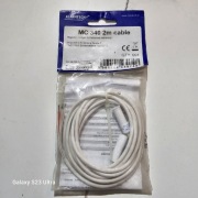 Kontakton MC 340 2m czujka czujnik magnetyczny wpuszczany srebrny ALARMTECH