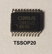 CS8421-CZZ    32-bit, 192-kHz Asynchronous Sample Rate Converter