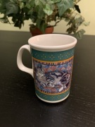 Vintage angielski kubek koty