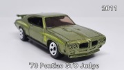 Hot Wheels '70 Pontiac GTO Judge