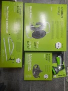 Zestaw Ogrodowy Comfort Living - 2x Zraszacz, Bęben na Wąż, Pistolet  -70%