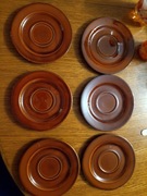 Talerzyki deserowe porcelit GDR vintage