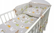 Pościel niemowlęca 120/90 + ochraniacz do łóżeczka 