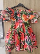 Sukienka neon arbuzy 