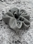 Gumka do włosów scrunchie handmade ręcznie robiona frotka błyszcząca