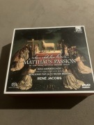 Johan Sebastian Bach Matthaus-Passion SACD Dvd Rene Jacobs