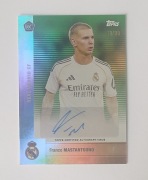 Franco Mastantuono RC AUTO Green /99 Topps Real Madrid Team Set 2025/26 