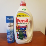 Niemiecki żel 4,5l do prania i perełki zapachowe 
