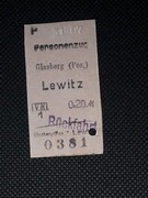 Magnes Bilet Glasberg (Głażewo) - Lewitz