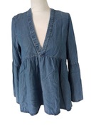 H&M Conscious damska luźna bluzka tunika r S/36