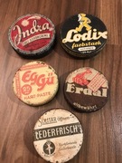 Puszki po paście do butów Erdal,Lodix ,Indra 