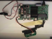 Części Panasonic TX-55HX580E, płyta główna, t-con, ledy