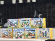 Pocztówka Lego z Włoch Londynu Paryża Pekinu Nowego Jorku Australii Japonii