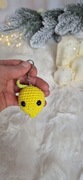 Amigurumi brelok cytryna - ręcznie robiony