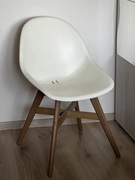 Krzesło FANBYN Ikea/ styl skandynawski/ białe krzesło