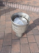 Deflektor kominowy 130 mm ocynk 