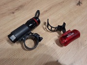 Zestaw lampek rowerowych przód+tył