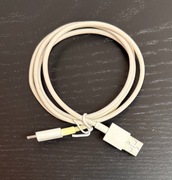 Kabel USB-A USB-C 1m biały