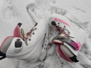 Łyżwy dziewczęce r.31 