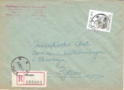 Rumia -  Koperty listów poleconych 1965-75 r
