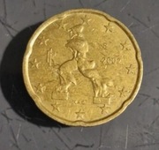 Rzadka moneta 20 centów 2002