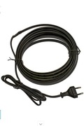 PRZEWÓD GRZEJNY kabel grzewczy samoregulujący z WTYCZKĄ | 230V | 100W | 5M