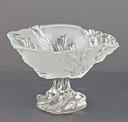 Szklana patera ciekawa forma