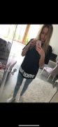 Givenchy tshirt roz S raz nałożony 