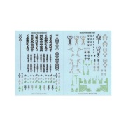 NECRON TRANSFER SHEET Kalkomania Warhammer 40K Nowe