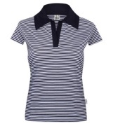 Koszulka Marynarska biało granatowe paski Ventus