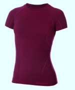 Koszulka damska z wełną merino, ACTIVE WOOL, Brubeck Bodyguard - rozm. S
