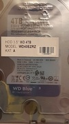 3,5'' Dysk HDD 4TB WD40EZRZ 5,4K 64Mb cache SATA III 6 Gbps NAS RAID