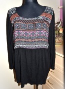 160^  sheego bluzka tunika z wiskozy _48/50