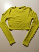 Zara r. L krótki top bawełniany
